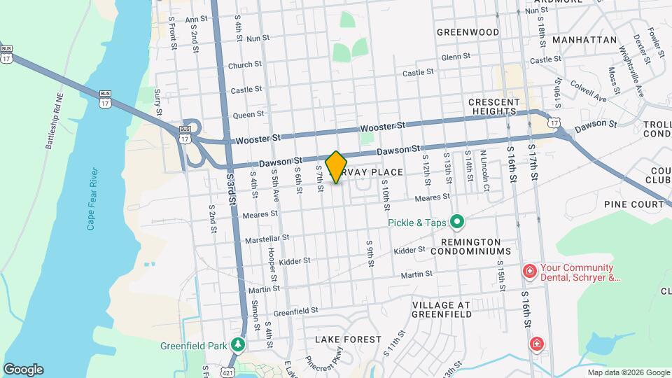 1004 South 8th street Map and Location Details