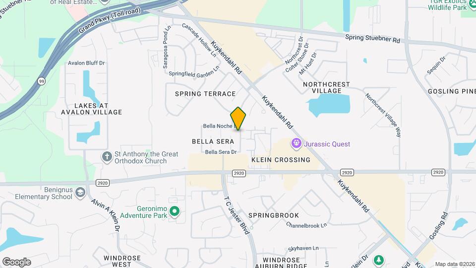 21343 Bella Mountain Dr Map and Location Details