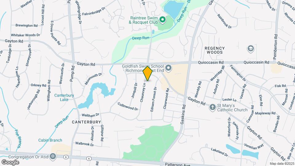 1519 Chauncey Ln Map and Location Details