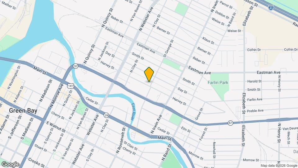 1183 Harvey St Mapa y Detalles de la Ubicación