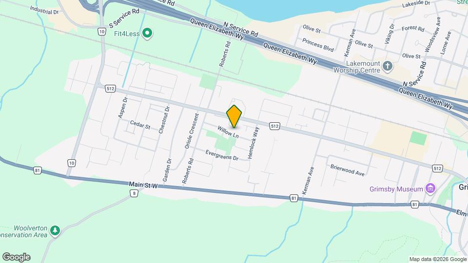 65 Willow Ln Map and Location Details