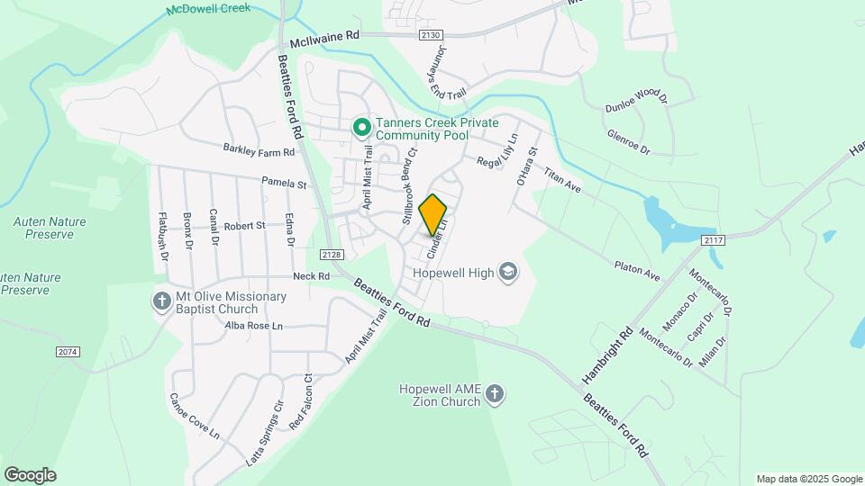 7436 Alluvial Dr Mapa y Detalles de la Ubicación