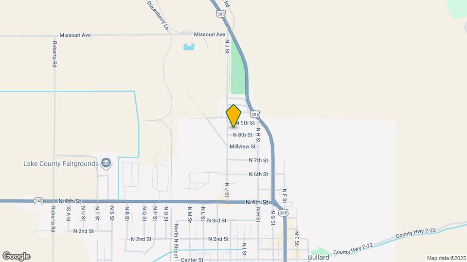 930 N 8th St Mapa y Detalles de la Ubicación