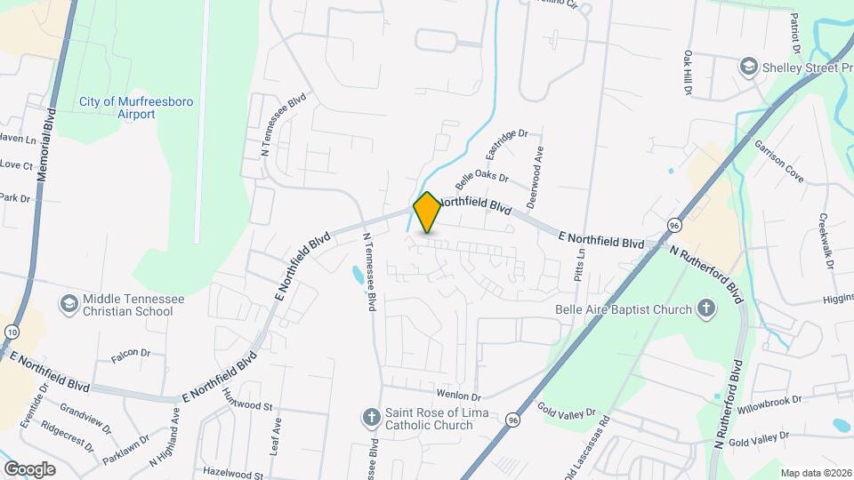 1333 Benley St Map and Location Details