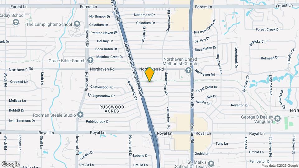 5831 Elderwood Dr Map and Location Details