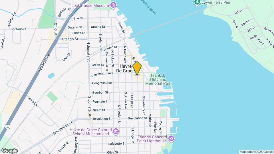 114 N Washington St, Unit A Mapa y Detalles de la Ubicación