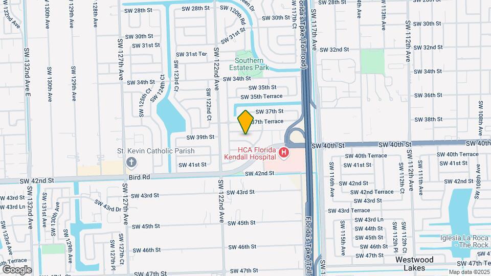 11959 SW 39th Terrace Map and Location Details