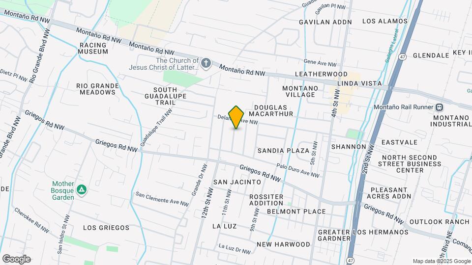 5020 San Luis Pl NW Map and Location Details