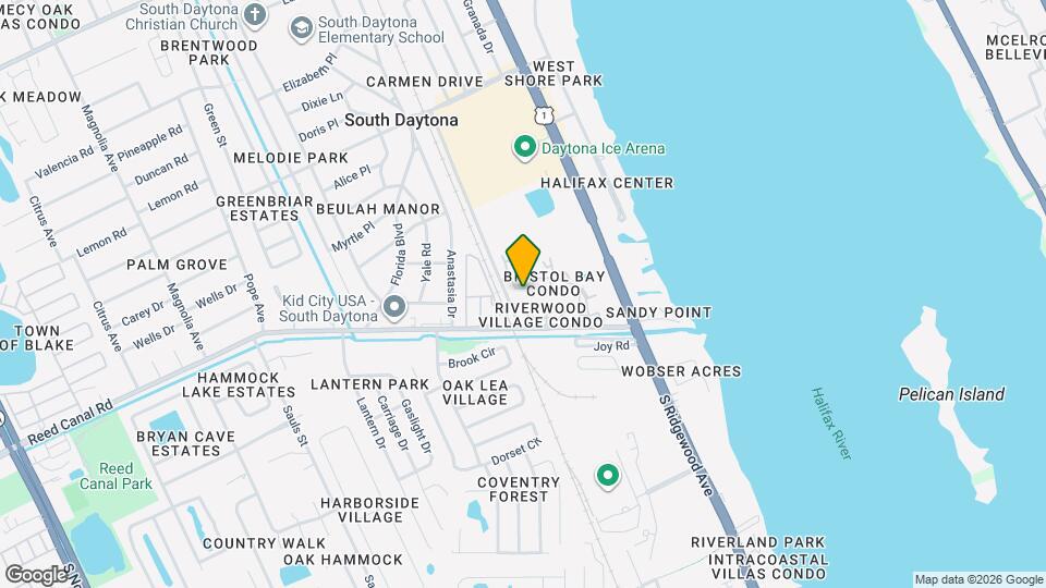 419 Banana Cay Dr, Unit J Map and Location Details