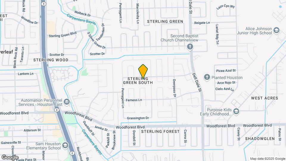 1043 Somercotes Ln Map and Location Details
