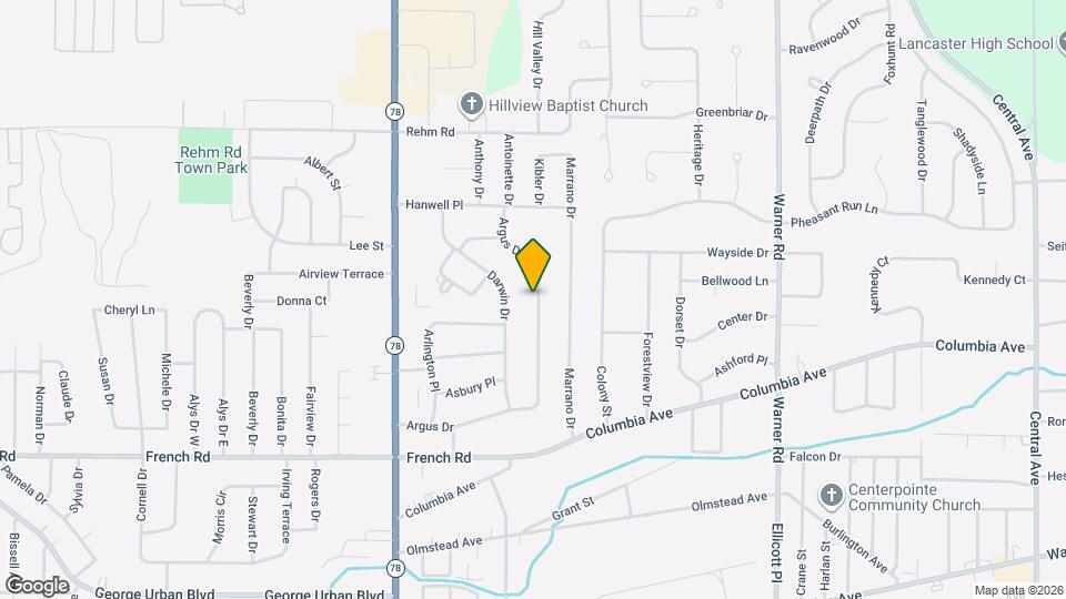 260 Argus Dr Map and Location Details