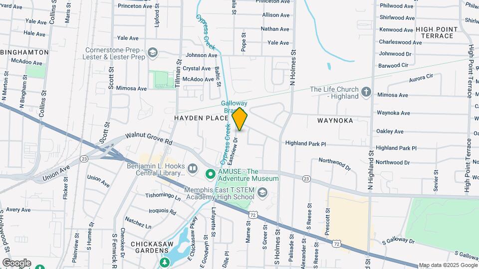 152 Eastview Dr Map and Location Details