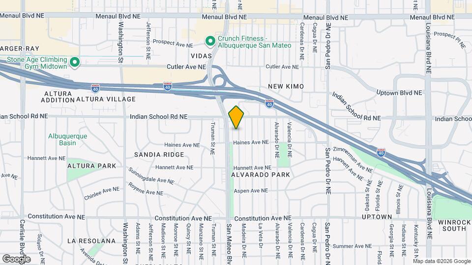 2113 Madeira Dr NE Mapa y Detalles de la Ubicación