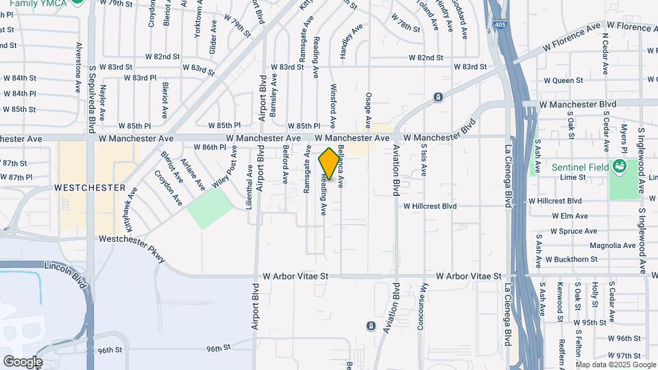 8812 Reading Ave Mapa y Detalles de la Ubicación