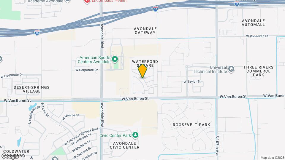 618 N 112th Dr Map and Location Details