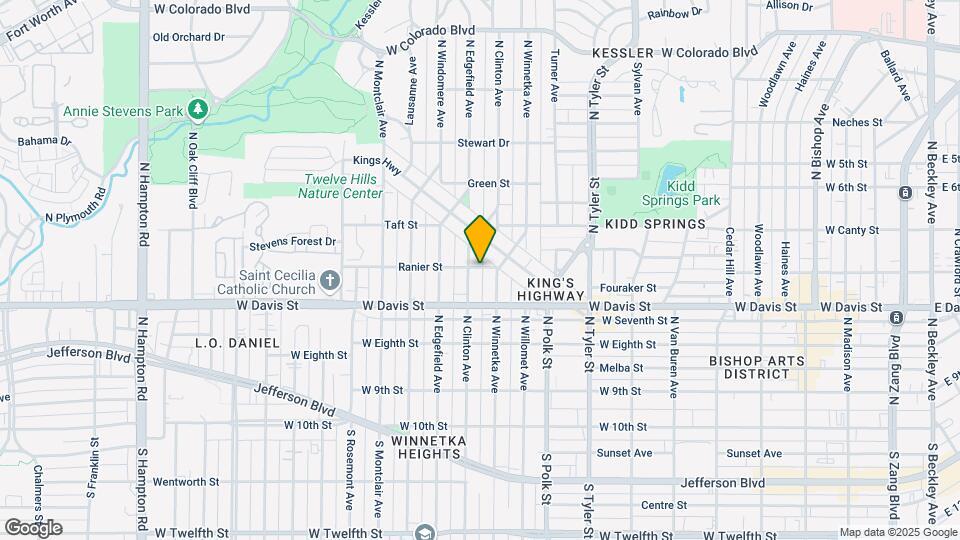 1218 Ranier St Map and Location Details