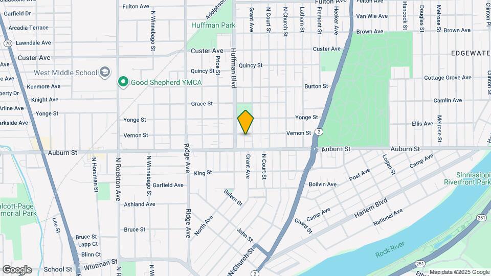 1712 Vernon St Mapa y Detalles de la Ubicación