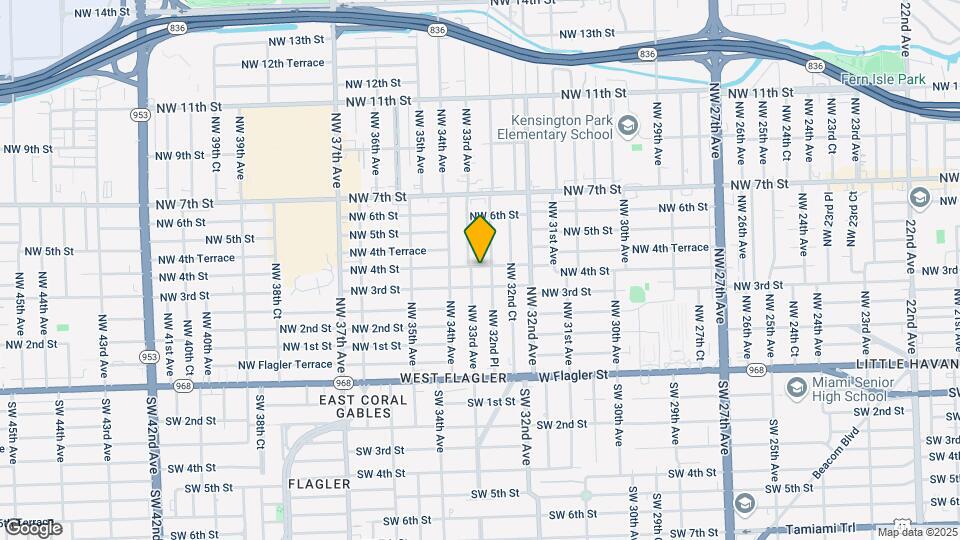 3290 NW 4th St Map and Location Details