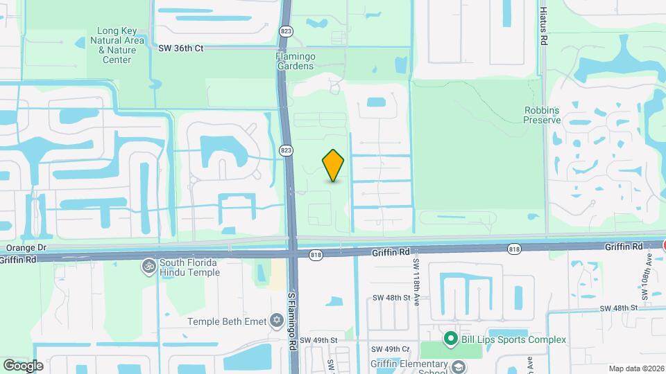 12209 SW 43rd St Map and Location Details