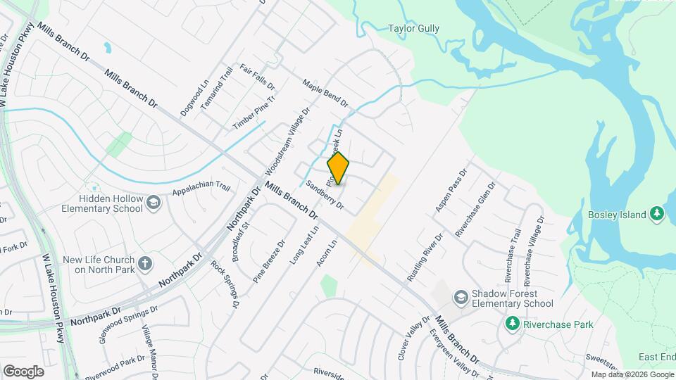 4513 Clemwood Ln Map and Location Details