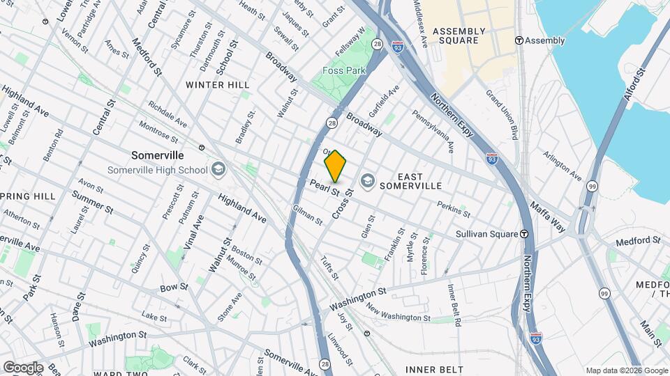 145 Pearl St Map and Location Details