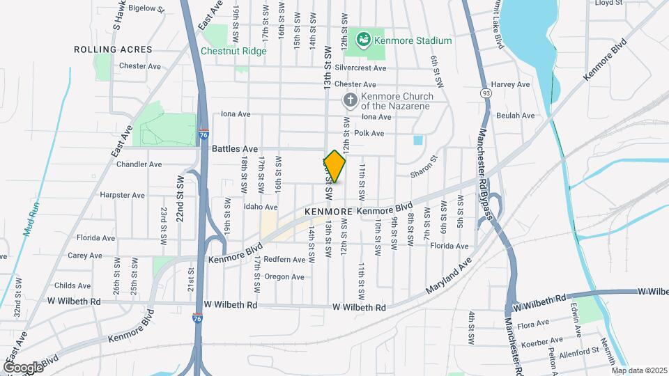 2161 13th St SW Map and Location Details