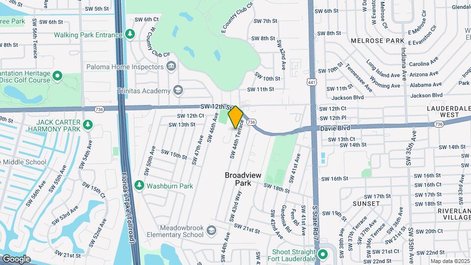 1331-1361 SW 44th Ter Map and Location Details