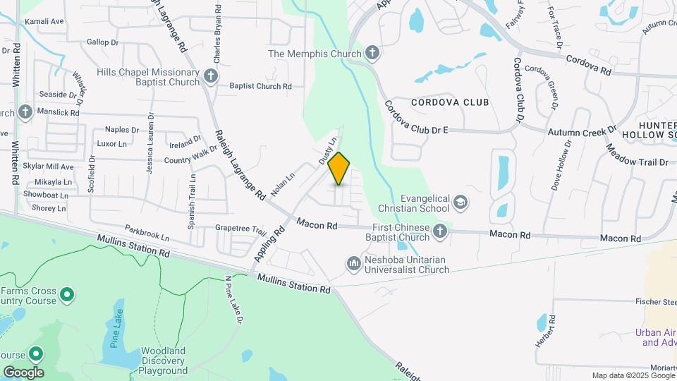 1004 Appling Meadow Dr Mapa y Detalles de la Ubicación