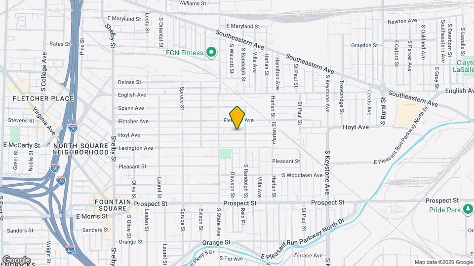 1836 Hoyt Ave Map and Location Details