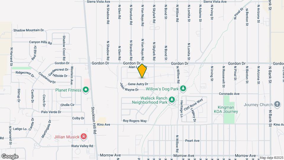 2044 Rex Allen Dr Map and Location Details