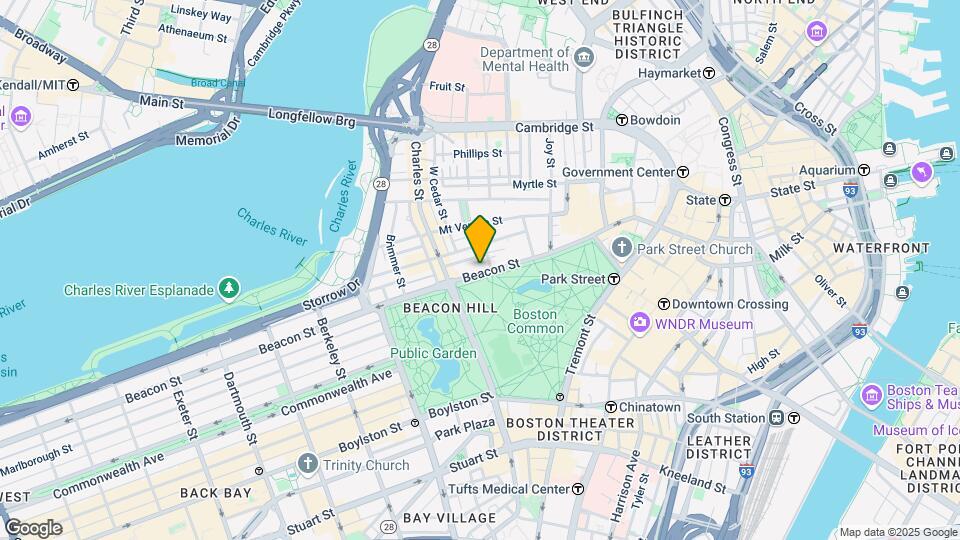 54 Beacon St Mapa y Detalles de la Ubicación