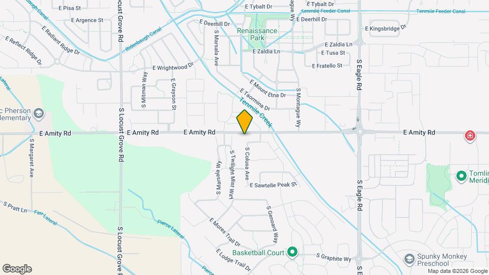 4831 S Colusa Ave Map and Location Details