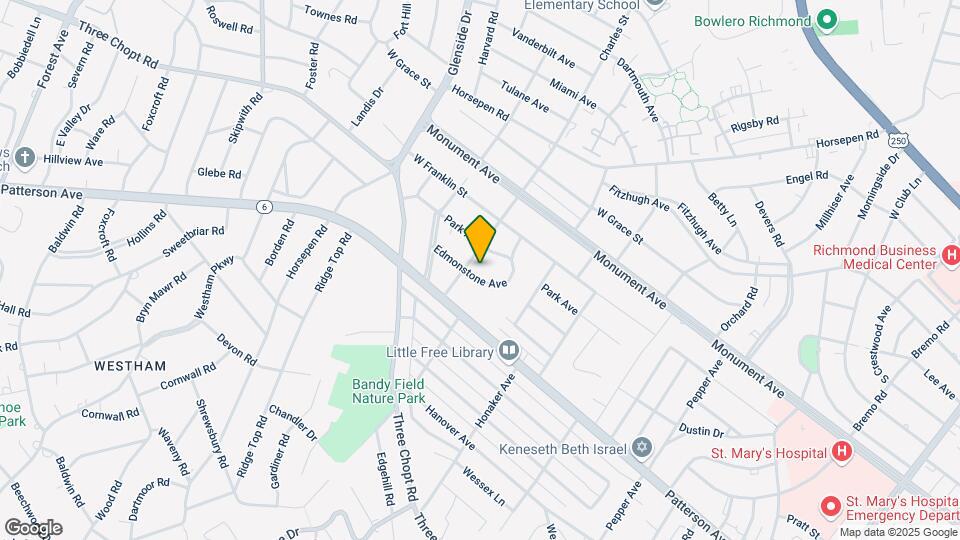 6810 Edmonstone Ave Map and Location Details