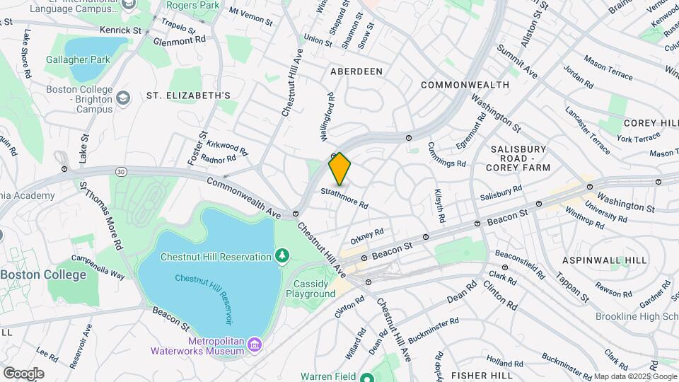 93 Strathmore Rd, Unit 1 Mapa y Detalles de la Ubicación