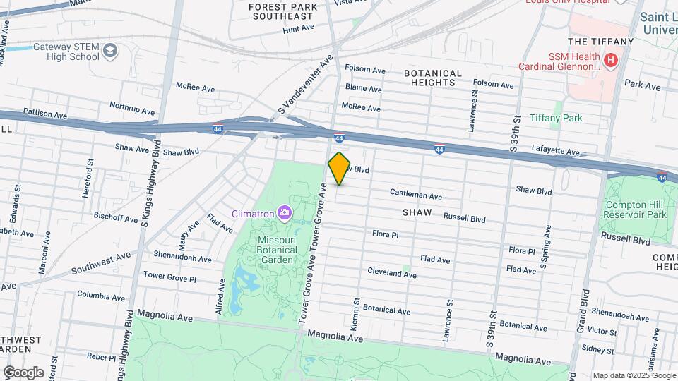 4250 Castleman Ave Map and Location Details