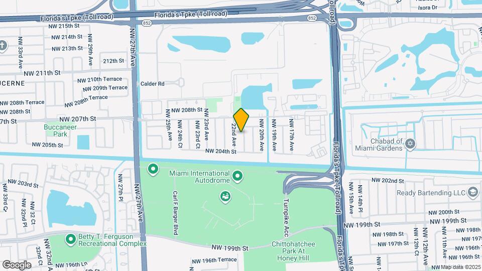 20510 NW 21st Ave, Unit B1 Map and Location Details