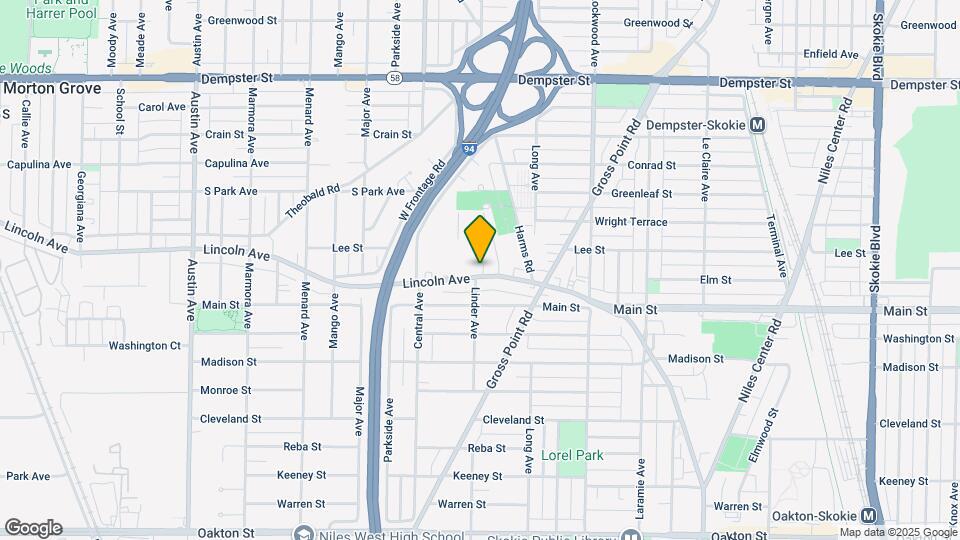 8440 Linder Ct Map and Location Details
