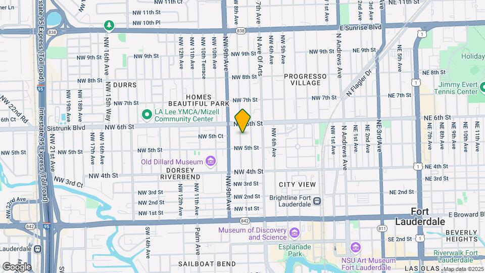 524 NW 8th Ave Mapa y Detalles de la Ubicación