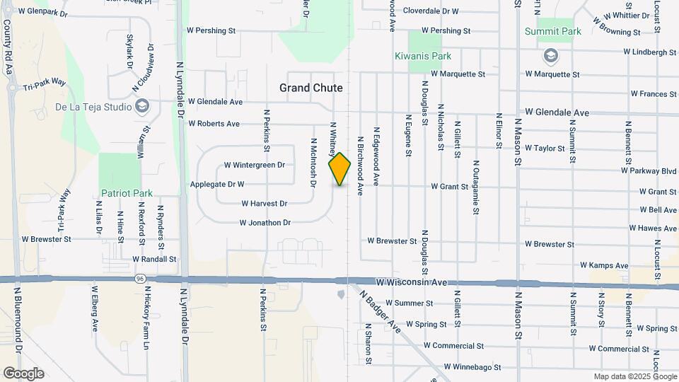 1630 N Whitney Dr Map and Location Details