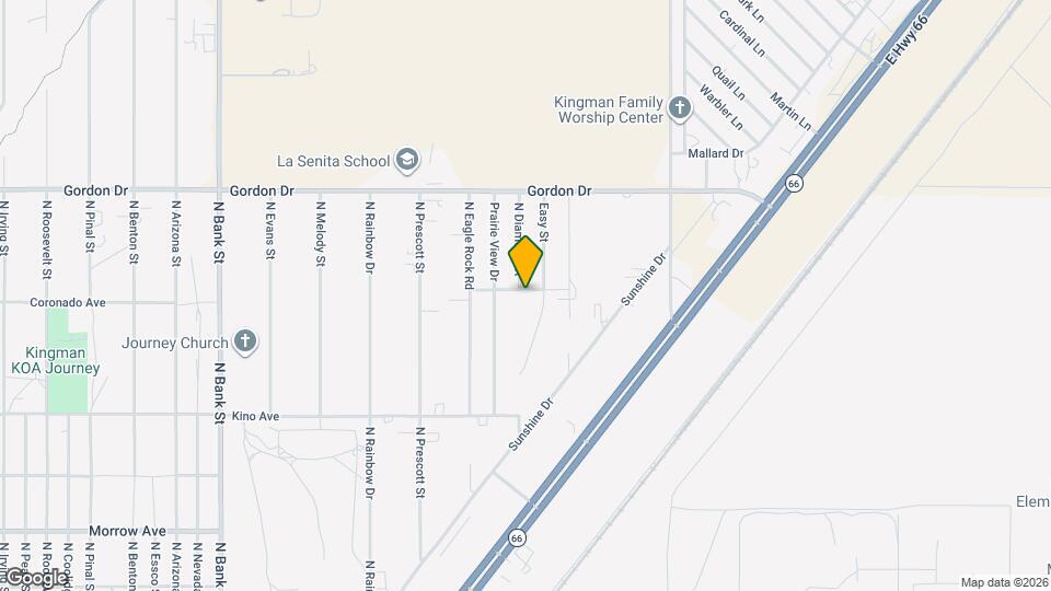 3854 N Diamond St Map and Location Details