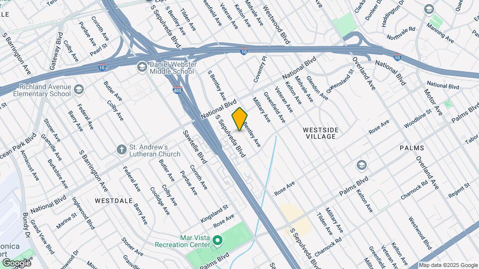 3166 S Sepulveda Blvd Map and Location Details