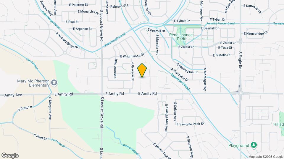 2057 E Melwood St Map and Location Details