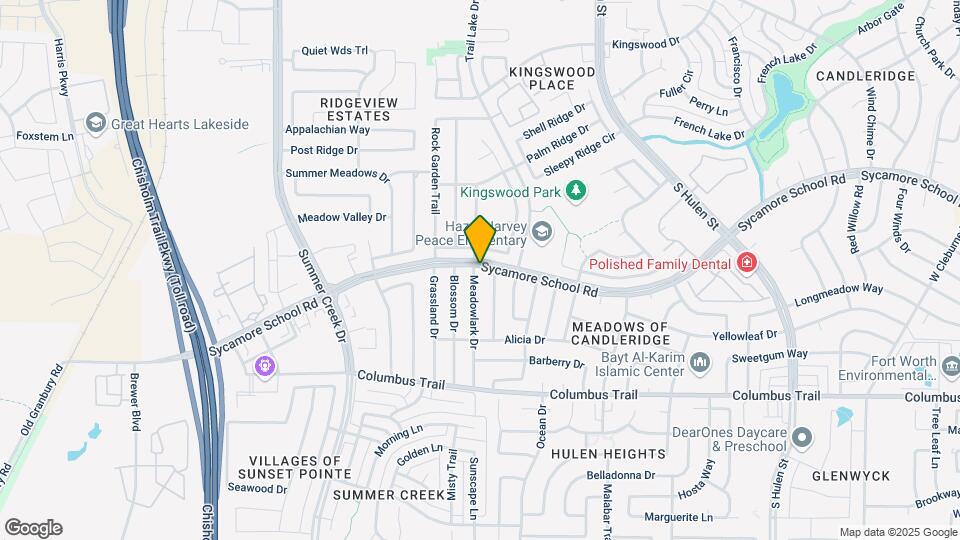 7601 Meadowlark Dr Mapa y Detalles de la Ubicación