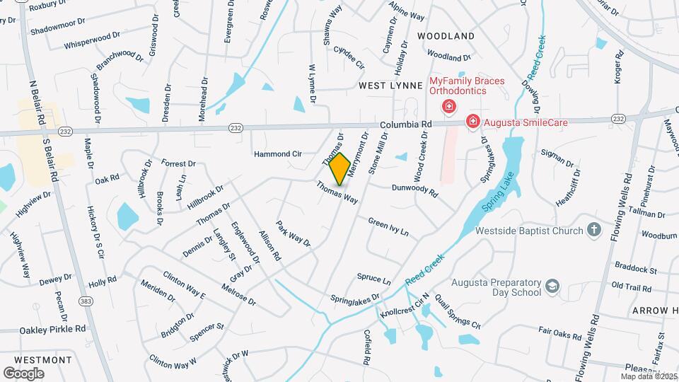 221 Merrymont Dr Map and Location Details