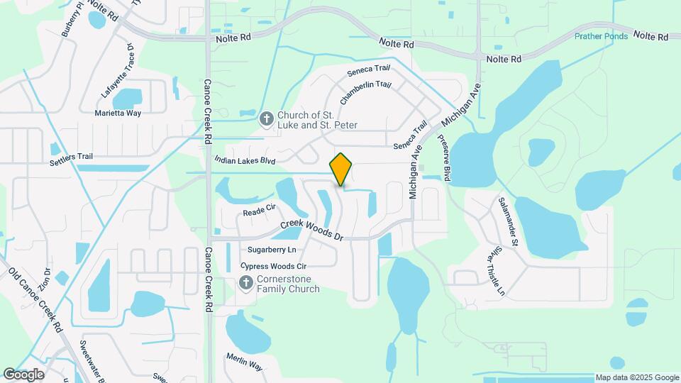 1347 Woodlake Cir Mapa y Detalles de la Ubicación