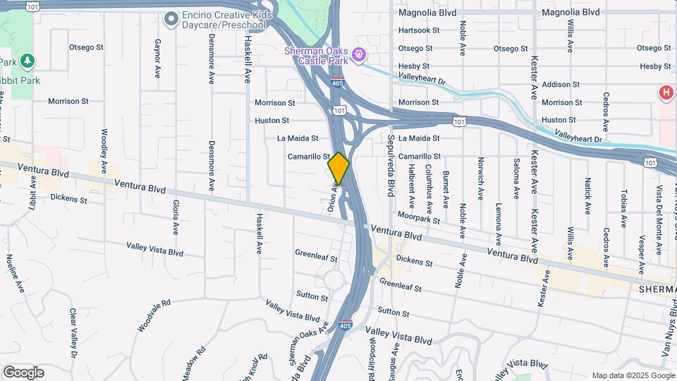 4708 Orion Ave Map and Location Details