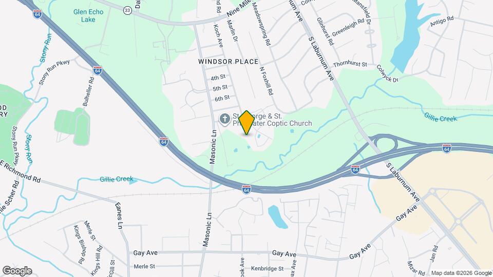 801 Koch Ave Map and Location Details