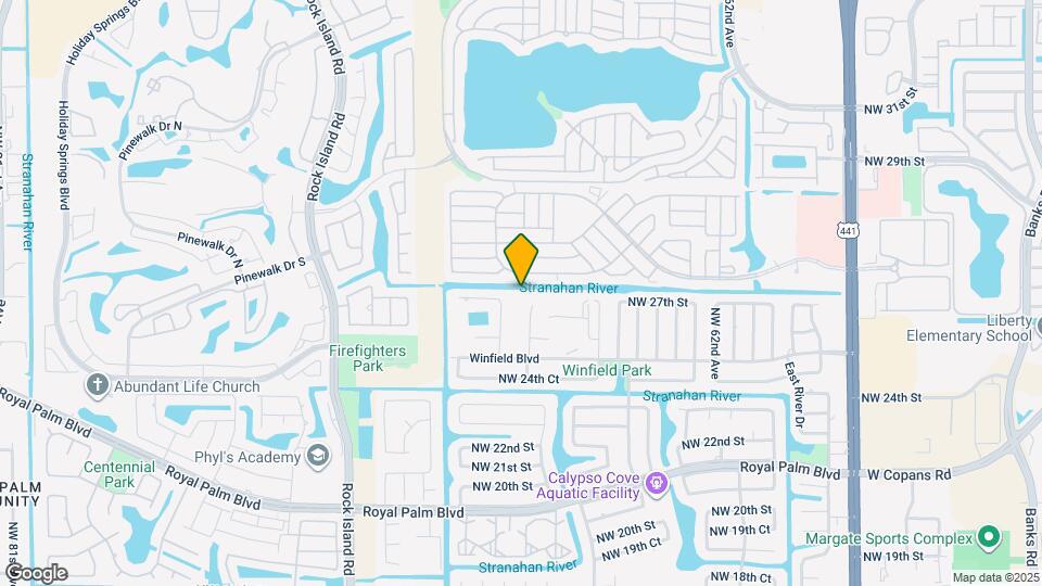 6631 Winfield Blvd Map and Location Details
