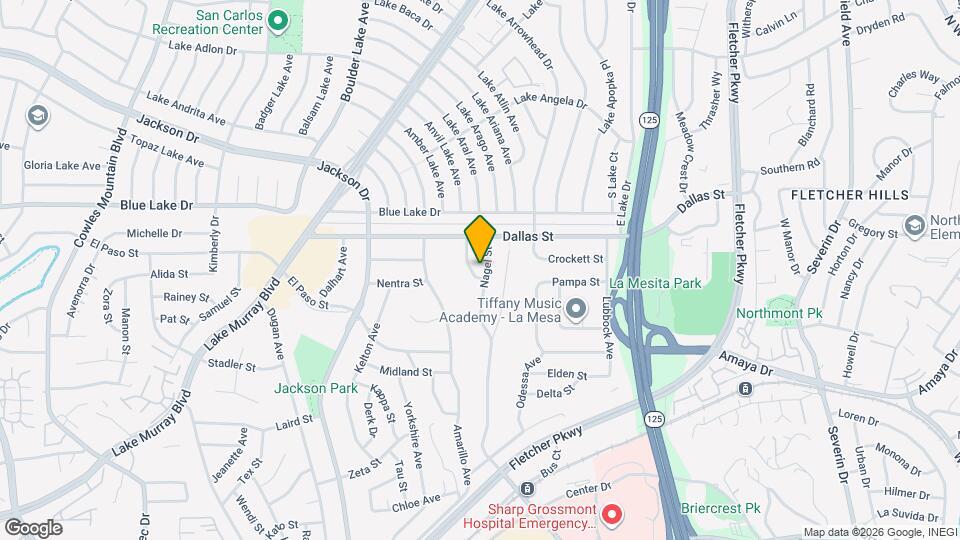 6122 Nagel St Mapa y Detalles de la Ubicación