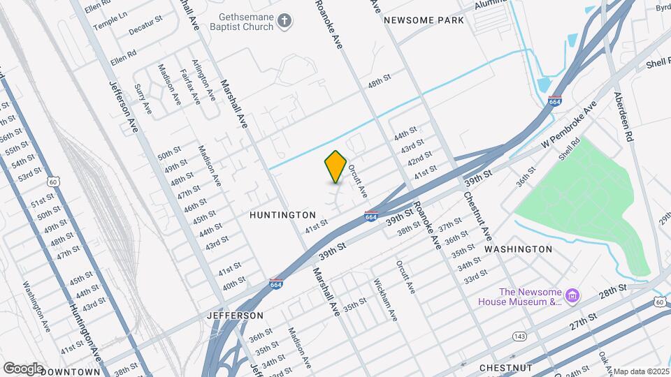 827 41st St Map and Location Details